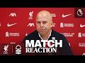 Arne Slot's post-match press conference | Liverpool 0-1 Nottingham Forest