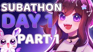 YUWUNA'S 2023 SUBATHON | DAY 1 PART 1 | 16/Dec/2023