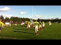 tullow winning try v roscrea