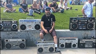 Vintage 80s Boombox Meets: Venice Beach 2017