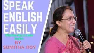 Effective Way to Learn English || Prof Sumita Roy || IMPACT || 2020
