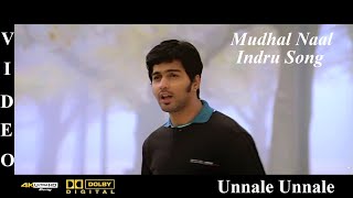 Mudhal Naal Indru - Unnale Unnale Tamil Movie Video Song 4K UHD Blu-Ray & Dolby Digital Sound 5.1