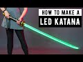 I built a LED KATANA in 7 days! ⚡