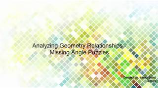 AGR - Missing Angle Puzzles