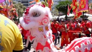 恭祝戊戌年青山三洲媽天后寶誕 ~ 少年團花炮會 - 醒獅採青  @2018-May-26