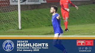 HIGHLIGHTS | Halesowen v Royston Town  [21/1/25]