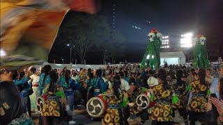 「乱舞」 総踊り 【4K】 🍁 2024/10/13 仙台みちのくYOSAKOIまつり 市民広場