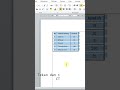 Mengcopy tabel word dengan CTRL