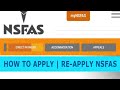 How to Apply | Re-apply NSFAS for 2024