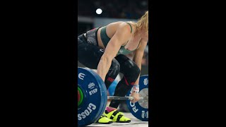 Annie Thorisdottir Nails A 232-lb Clean and Jerk in Olympic Total