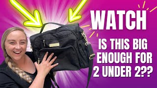 Amazon Finds - JuJuBe Diaper Bag BFF - Product Review - Is This Bag Big Enough for 2 Under 2?