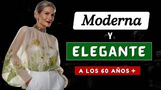 👠👗 Cómo vestir MODERNA y ELEGANTE a los 50 años o más | LOOKS  SOFISTICADOS Y CON CLASE 🌈💫