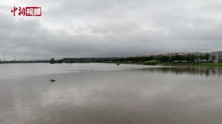 直击北京房山大石河行洪现场：水位暴涨 多处出现险情