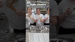 PICCOLINA AT CHADSTONE MELBOURNE AUSTRALIA 🇦🇺 #shorts #piccolina #gelato #melbourne