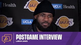 Lakers Postgame: LeBron James (2/16/21)