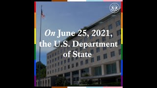U.S. Department of State Flew the Progress Flag on June 25
