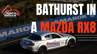 Challenge Bathurst Day 2 l Phil Alexander Conquers Mount Panorama in an RX8 Cup Racecar