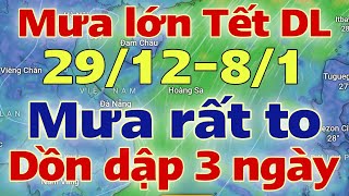 Dự báo thời tiết hôm nay và ngày mai 30/12/2024 | dự báo bão mới nhất | thời tiết 3 ngày tới