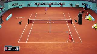 O. Jabeur vs M. Keys [Madrid 24]| QF | AO Tennis 2 Gameplay #aotennis2 #AO2