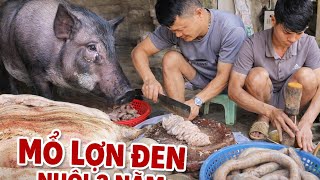 Lên Bản Tổng Kết Thịt Lợn Đen – Lòng Sốt, Tiết Canh | Ẩm Thực Tuyên Quang