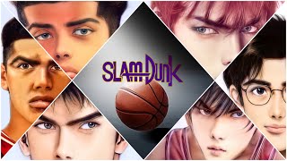 【スラムダンク】のキャラクターをAIで実写化してみた　 Anime  SLAM DUNK Characters in real life.