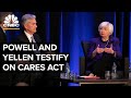 Fed Chair Powell and Treasury Secretary Yellen testify before Congress on CARES Act — 9/28/21