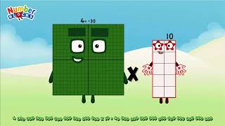 SPECIAL MULTIPLICATION OF NUMBERBLOCKS (40-400DD) BIG NUMBERSMULTIPLY | GIANT NUMBER ‪@ColorArt_id