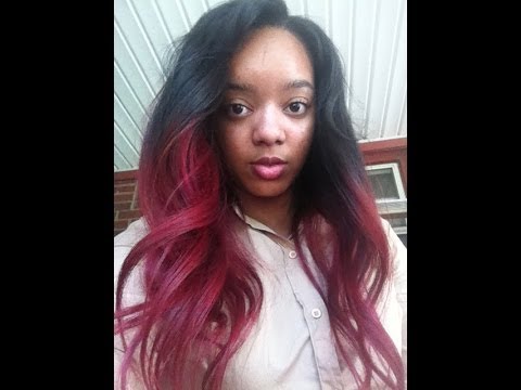 Red Hair Coloring Tutorial No Bleach