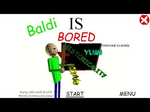 Baldi Is Bored Youtube