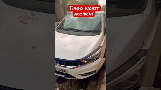 😰Tiago Accident just after Delivery #tiago #tiagocng #tata #tatatiago #accidental #loss