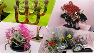 第57回　日本いけばな芸術展　Japan Ikebana Art Exibition （縦撮り）@なんば高島屋