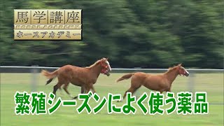 馬学講座ホースアカデミー９　７．繁殖シーズンによく使う薬品