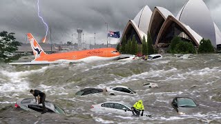 Chaos Hits Australia!! Floods Spreading to Submerge Roads, Homes and Cars in Townsville