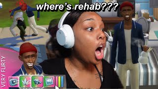 TRYING EVERY DR*G AS A JUNKIE IN THE SIMS 4…