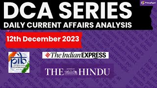Daily Current Affairs Analysis|12th December2023|Lending Apps|UPSC CSE/IAS 2023/24|Proxy Gyan