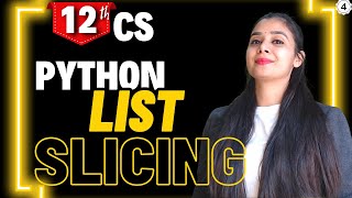 Python Lists | Slicing | Class 12 Computer Science | Boards 2026