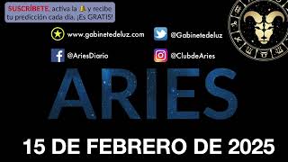 Horóscopo Diario - Aries - 15 de Febrero de 2025.