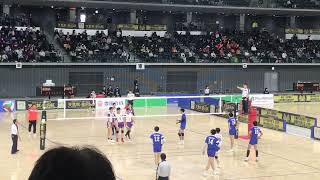 昇陽vs東亜大学  2set　天皇杯2023