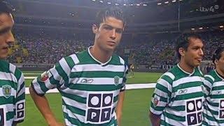18 Year Old Cristiano Ronaldo vs Manchester United Home (06/08/2003)