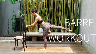 15 MIN LOWER BODY BARRE WORKOUT || Strong Legs & Glutes