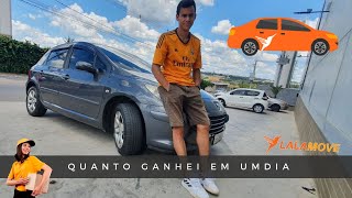 Lalamove / quanto ganhei em um dia de entregas