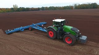 Fendt 1050 Vario with 12m. Lemken Gigant heliodor