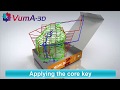 VUMA3D-network 2018 - Core key - 3D mine ventilation simulation software www.vuma3d.com