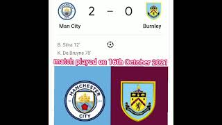 Manchester City 2-0 Burnley #shorts