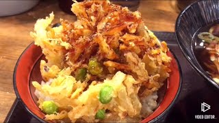 【激安！十割そば】嵯峨谷 / かき揚げ / 池袋