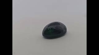 Natural Black Ethiopian Opal  Stone 6.32 Carats Oval Cabochon Shape  ( 16.5x12 mm )