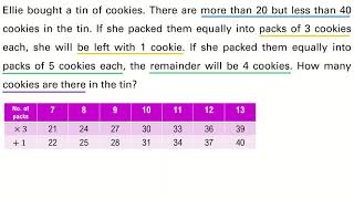 Singapore Maths | Primary 4 | Heuristic Systematic Listing | Q3