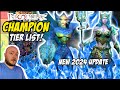 NEW TIER LIST UPDATE - All 97 Champions Ranked! | 2024 Edition - Bloodline: Heroes of Lithas