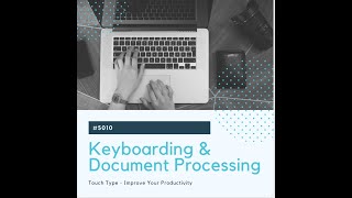 Keyboarding & Document Processing #5010