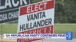 Catoosa County Republican Party and Georgia Republican Assembly accused of trying to steal citizen's